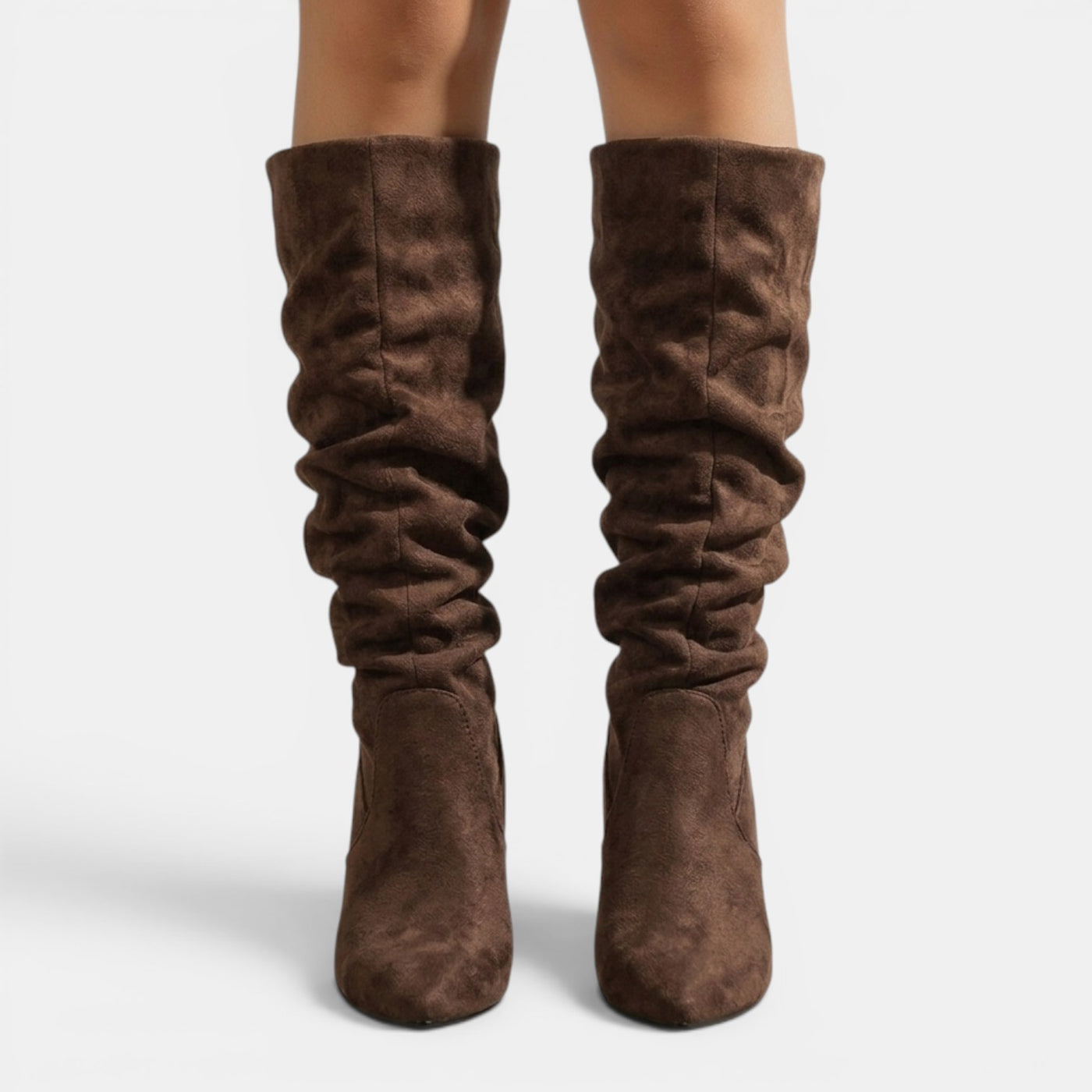 Botas Altas Ante Mujer