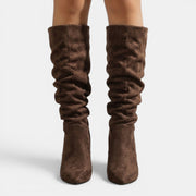 Botas Altas Ante Mujer
