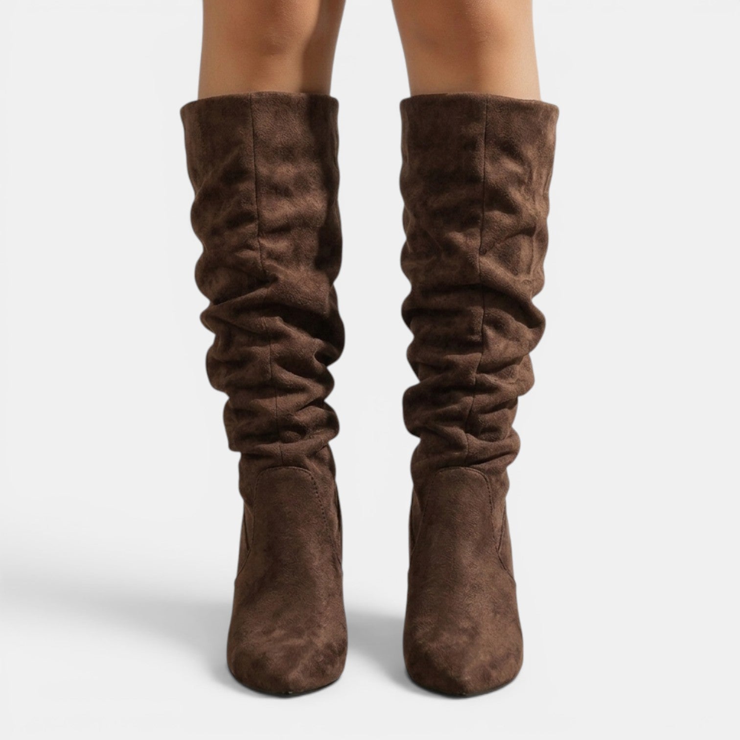 Botas Altas Ante Mujer