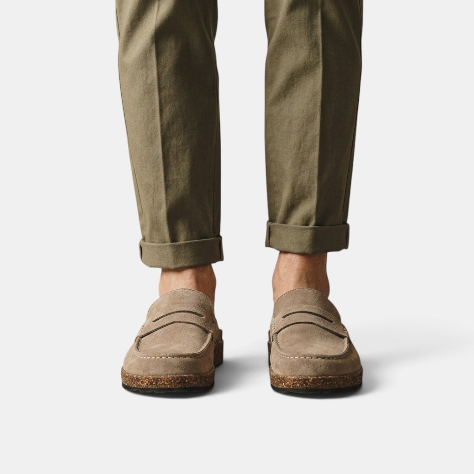 Men's Casual Suede Clogs