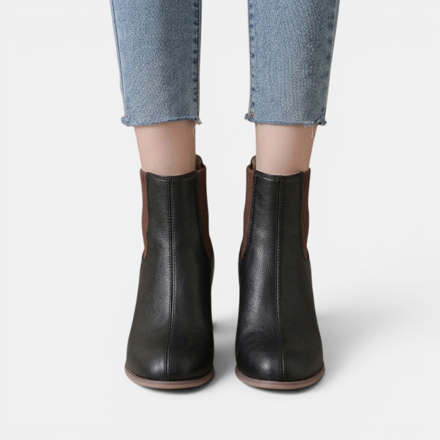 Botines Elásticas Mujer Tacón
