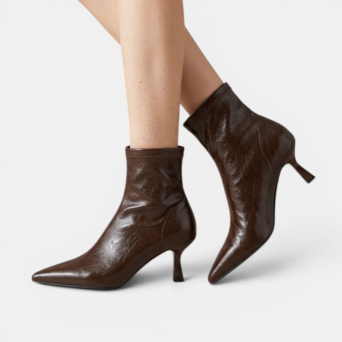 Botines Piel Mujer Tacón