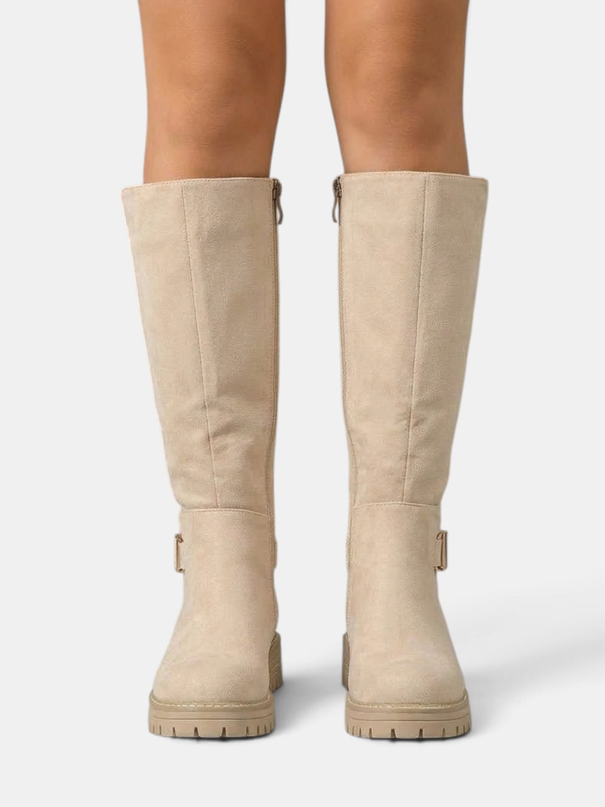 Women's High Heel Wide Calf Boots
