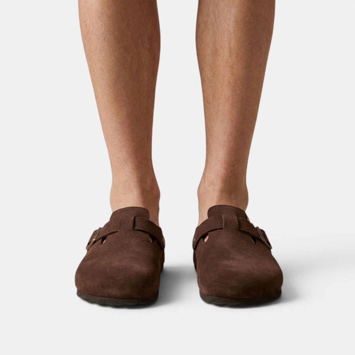 Men's Vegan Suede Clogs