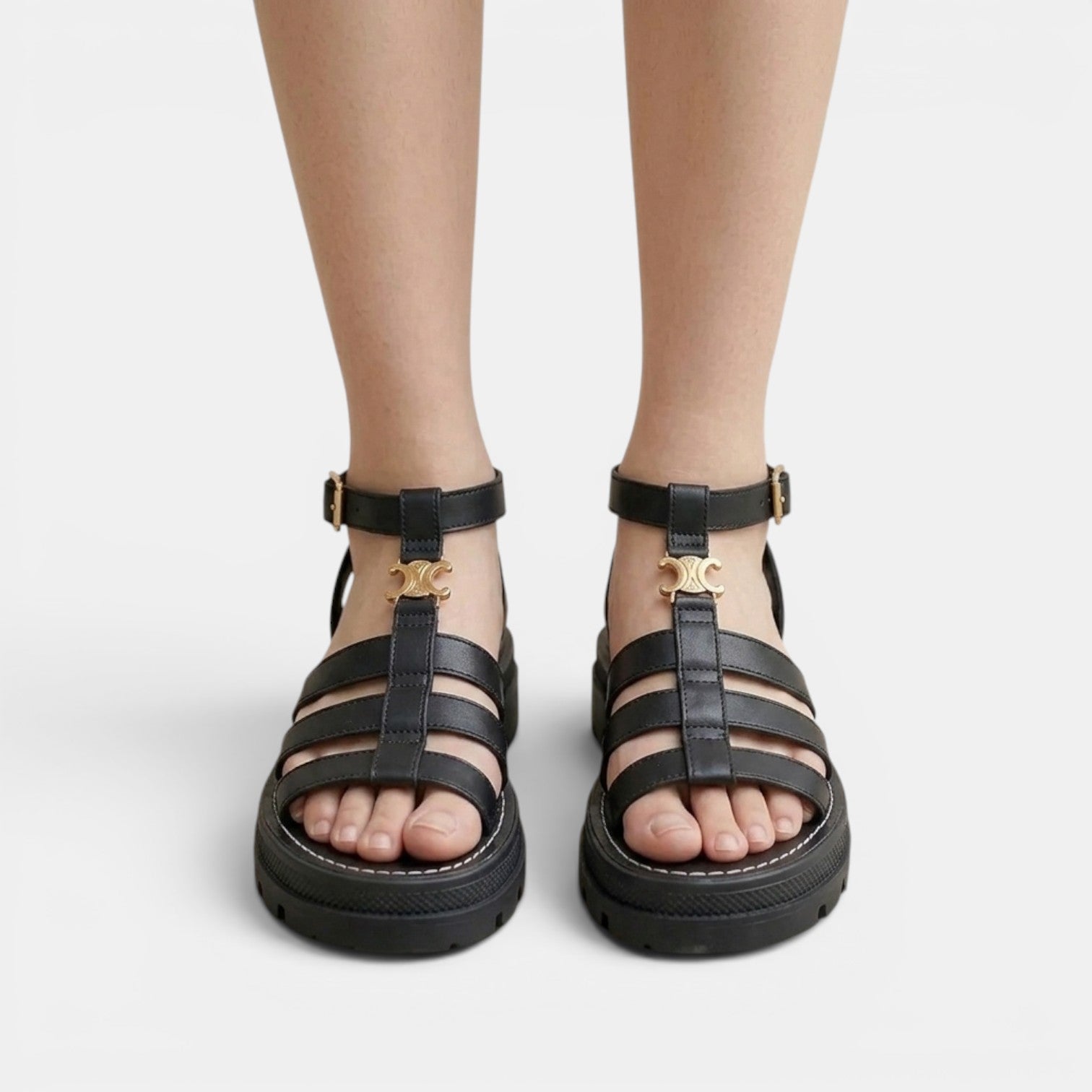 Sandalias Mujer Suela Gruesa Verano