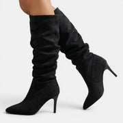 Botas Altas Ante Mujer