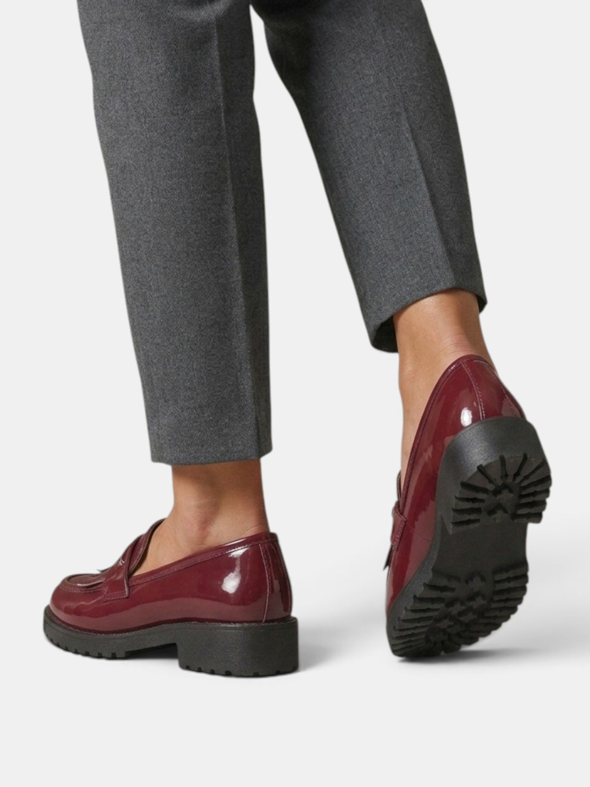 Women's Vintage Elegant Patent Leather Shoes