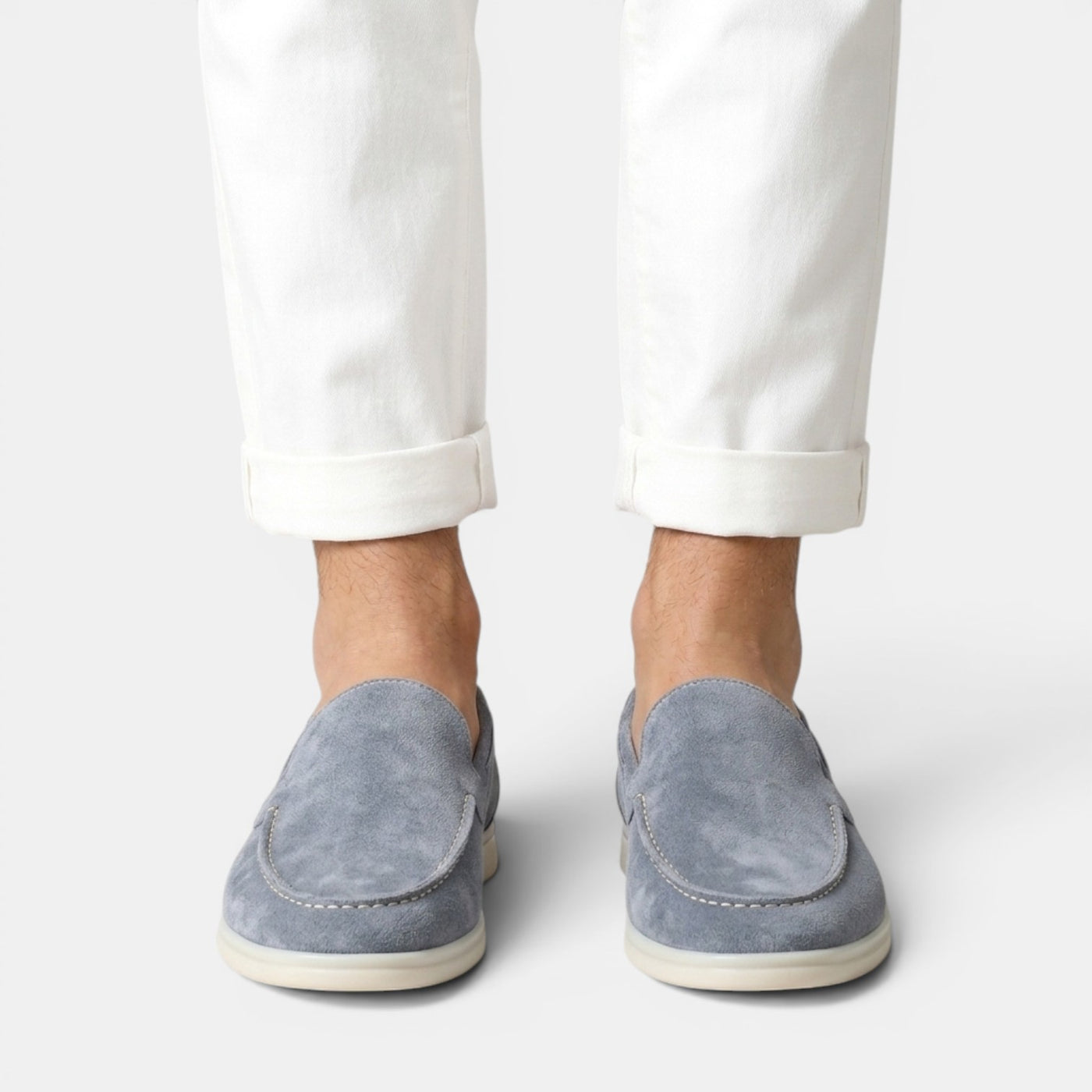 Mocasines Hombre Serraje Slip-On