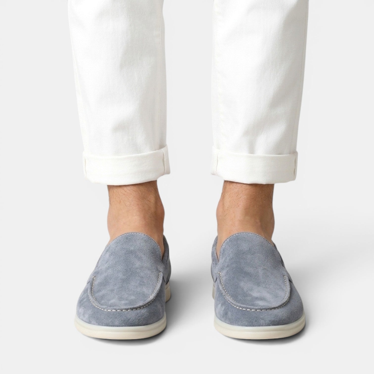Mocasines Hombre Serraje Slip-On