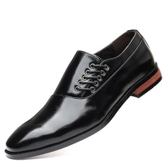 Zapatos Oxford de Cuero Clásicos para Hombre
