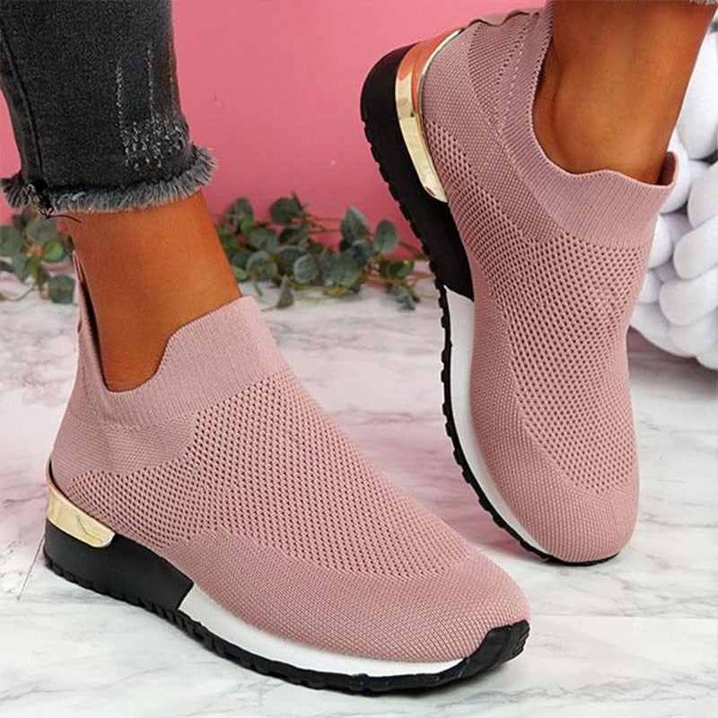 Zapatillas Ortopédicas para Mujer con Soporte de Arco y Horma Ancha