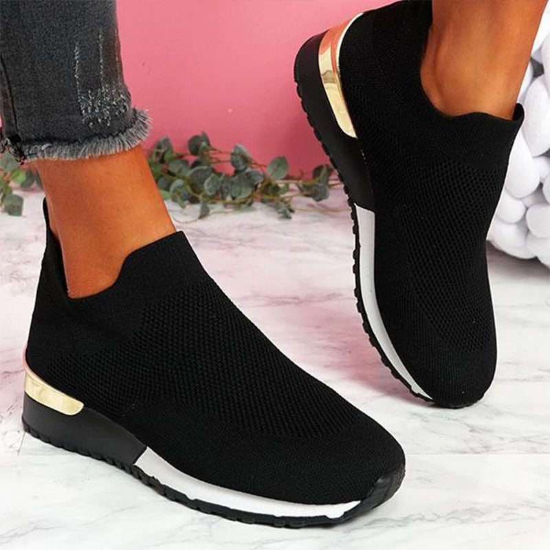 Zapatillas Ortopédicas para Mujer con Soporte de Arco y Horma Ancha