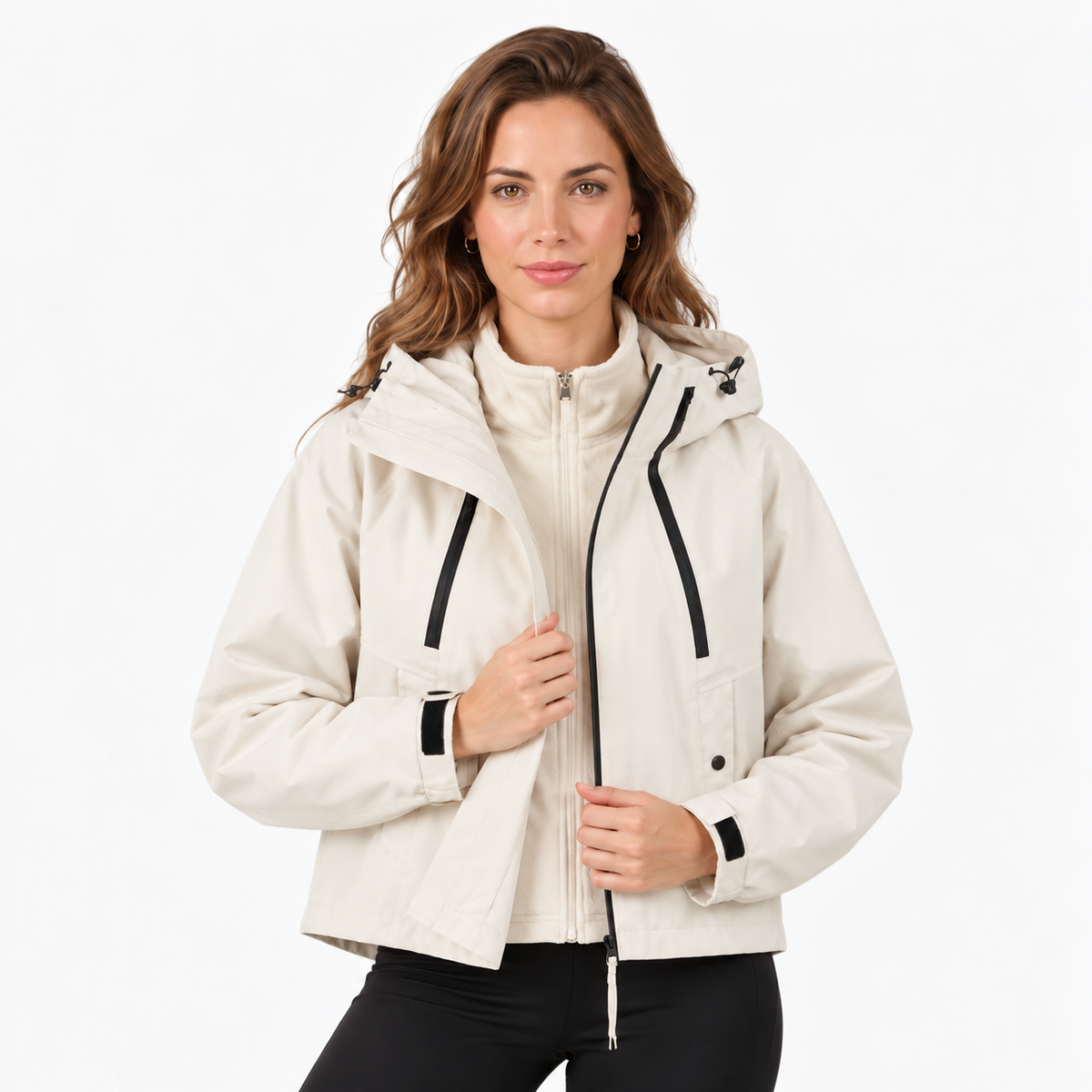 Women's Waterproof Hooded Jacket