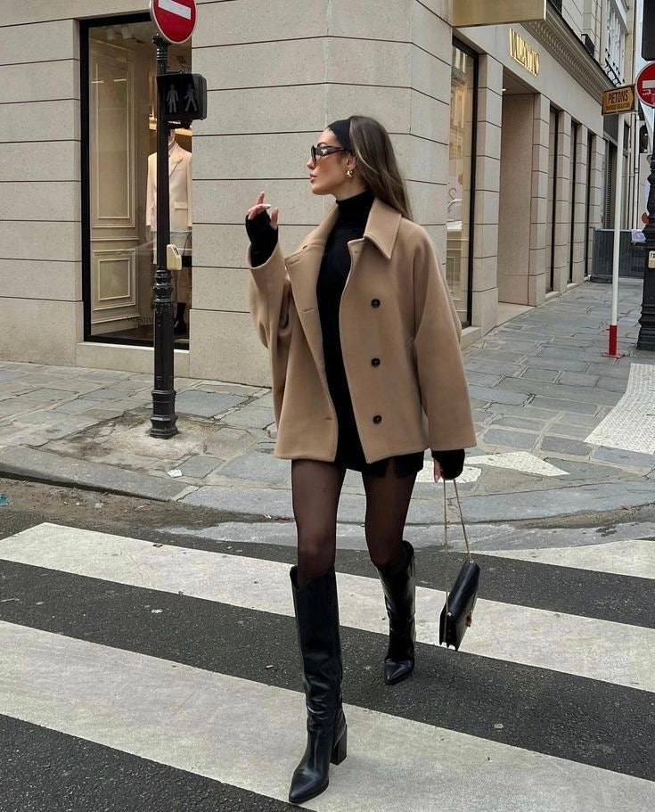 Women's Oversized Wool Coat