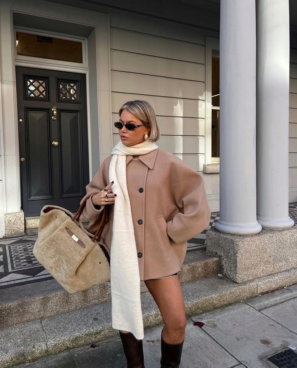 Women's Oversized Wool Coat