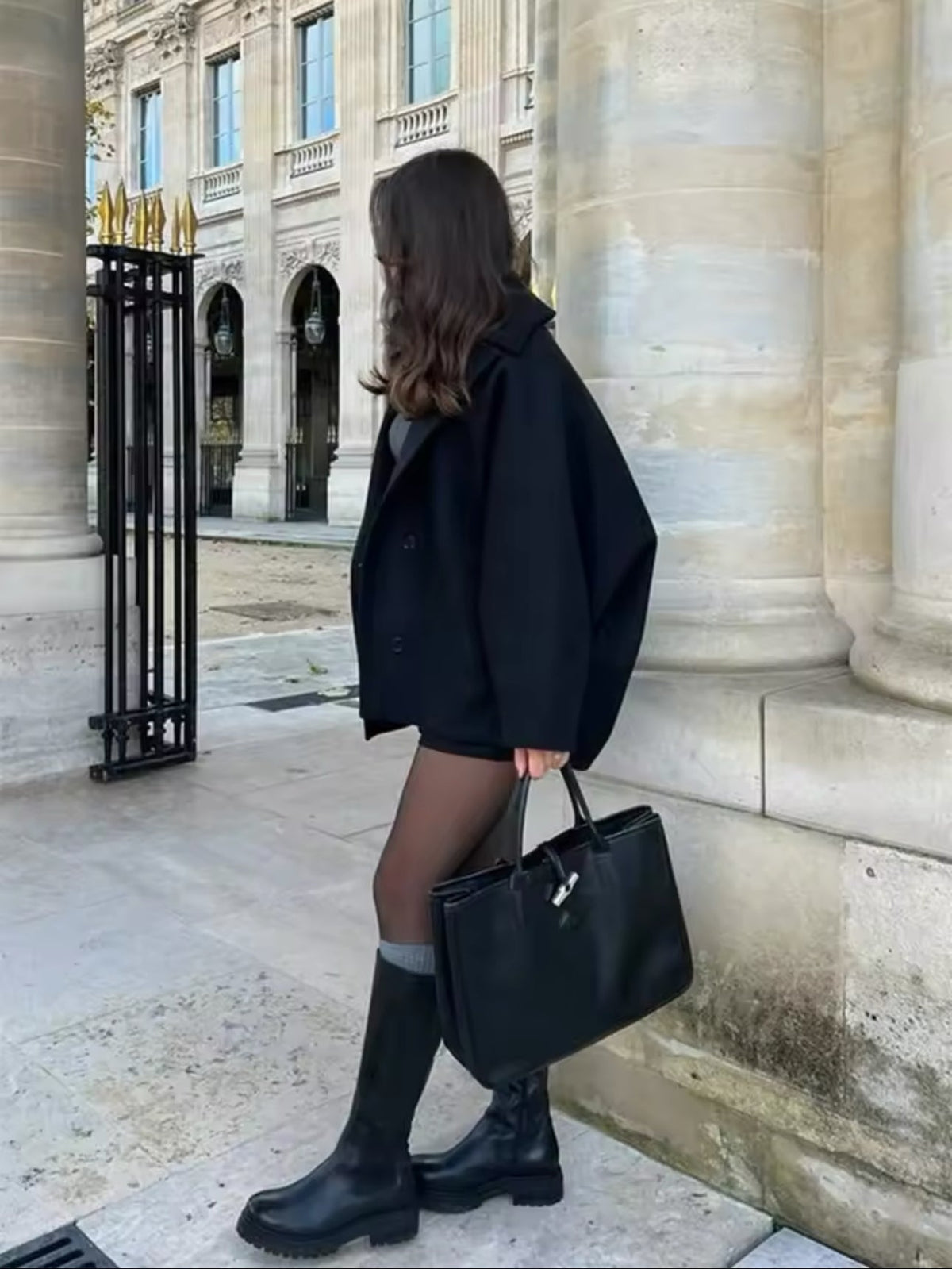 Women's Oversized Wool Coat