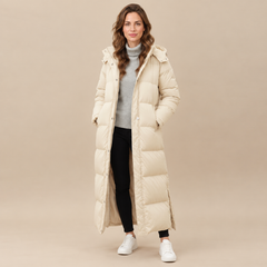 Chaqueta Acolchada para Mujer con Relleno de Plumón