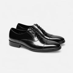 Zapatos Oxford de Cuero para Hombre con Diseño Clásico y Elegante