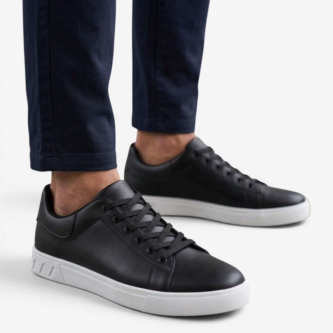 Men's Classic Low-Top Sneakers - Casual Lace-Up Shoes