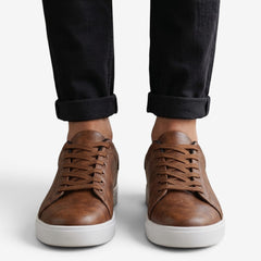 Men's Classic Low-Top Sneakers - Casual Lace-Up Shoes