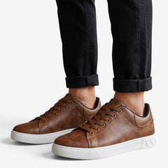 Men's Classic Low-Top Sneakers - Casual Lace-Up Shoes