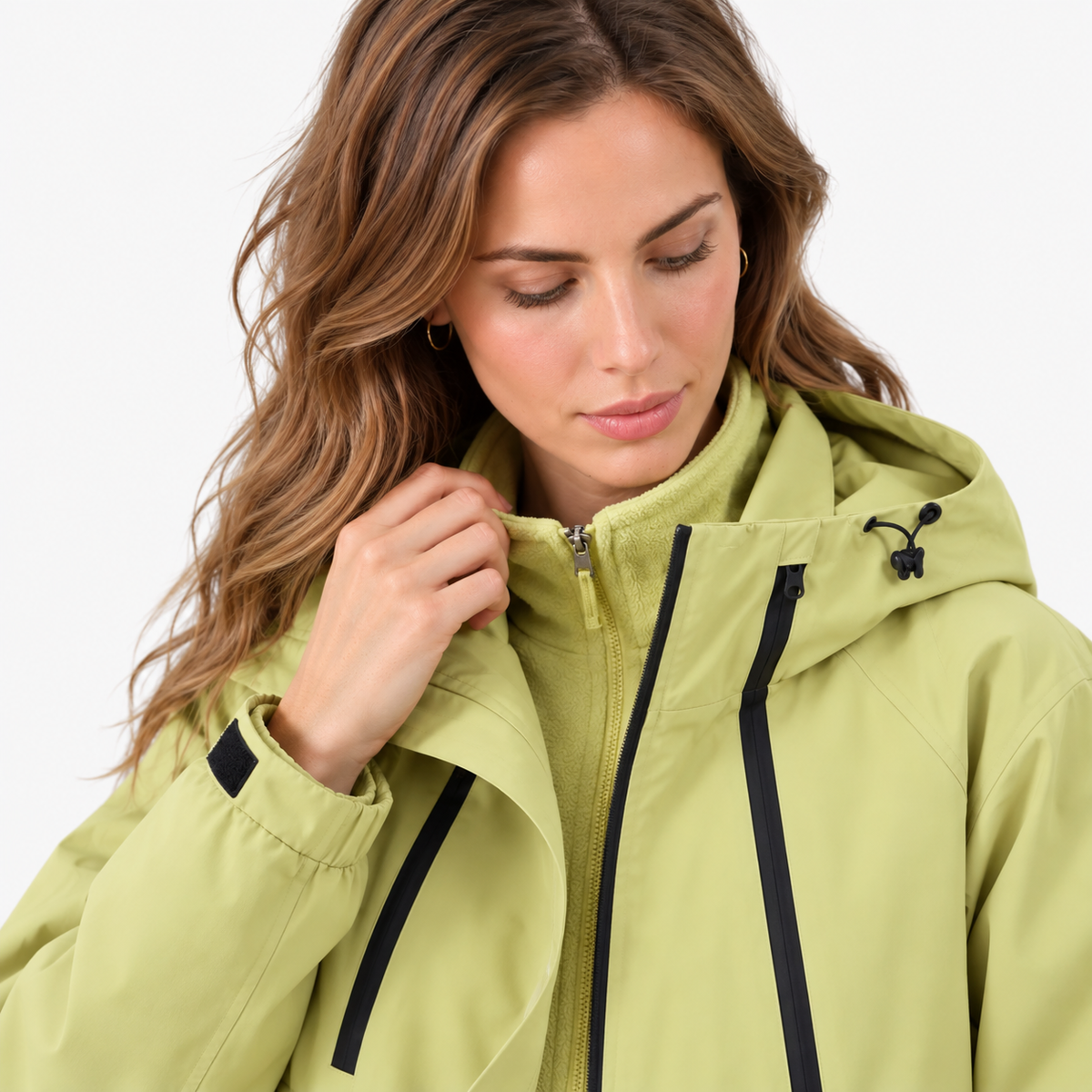 Women's Waterproof Hooded Jacket