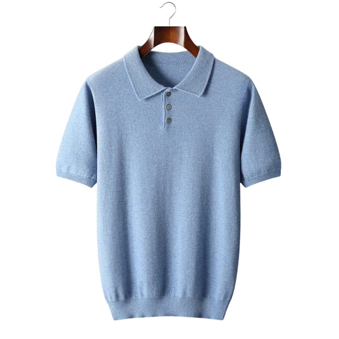 Polo Clásico Hombre Premium – 100% Cashmere