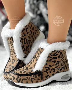 Women's Cushioned Platform Ankle Boots - Padded Booties