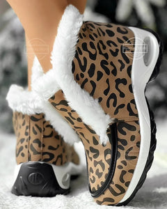 Women's Cushioned Platform Ankle Boots - Padded Booties