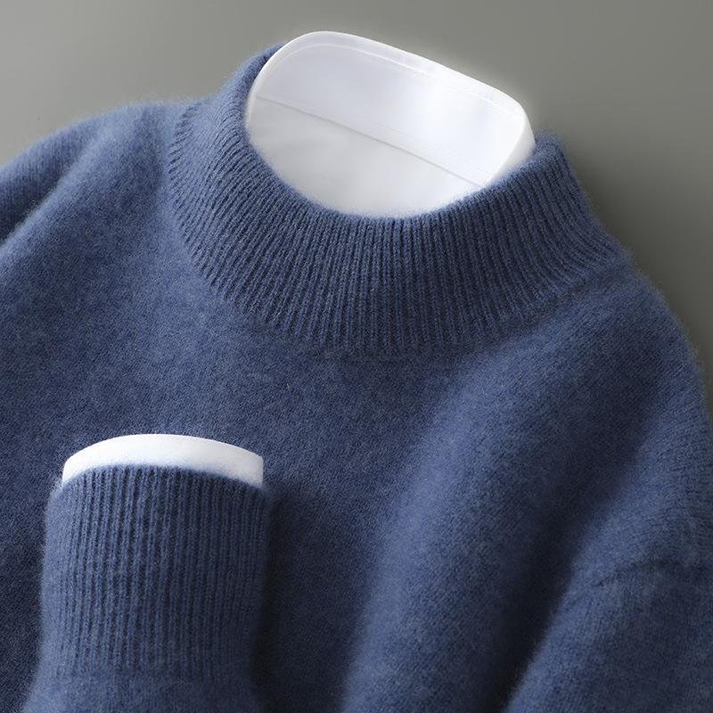Jersey de Punto Cuello Alto – Suave y Atemporal