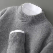 Jersey de Punto Cuello Alto – Suave y Atemporal
