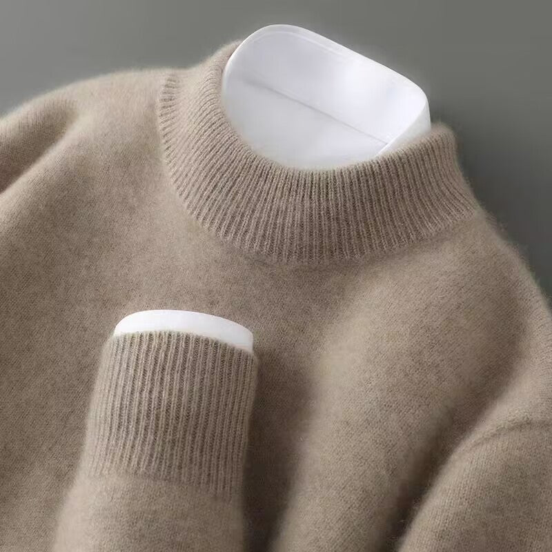 Jersey de Punto Cuello Alto – Suave y Atemporal