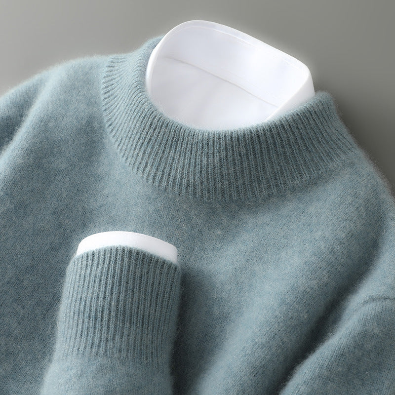 Jersey de Punto Cuello Alto – Suave y Atemporal
