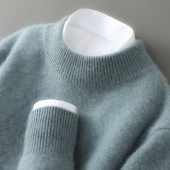 Jersey de Punto Cuello Alto – Suave y Atemporal