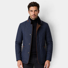 Men's Padded Jacket Mandarin Collar Zipper