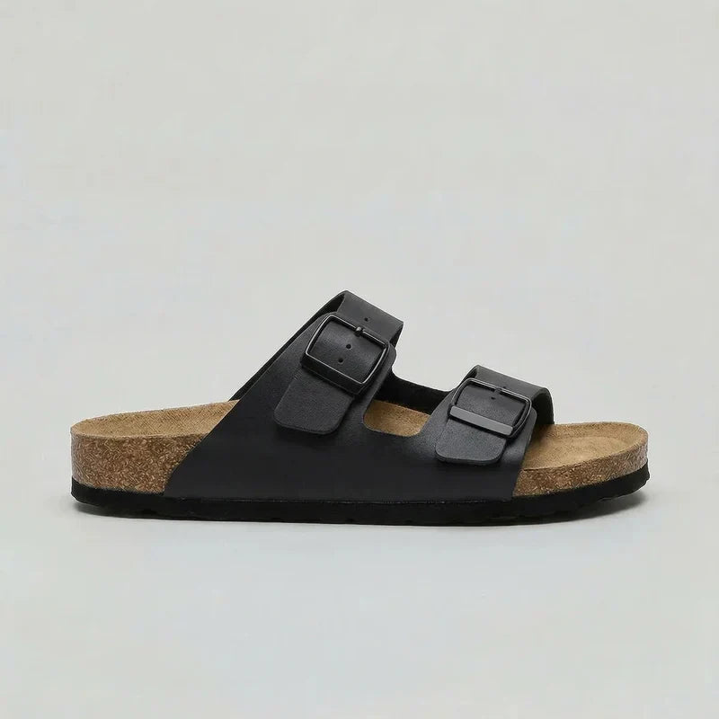 Sandalias Unisex Premium – Doble Hebilla Ajustable y Plantilla Ergonómica