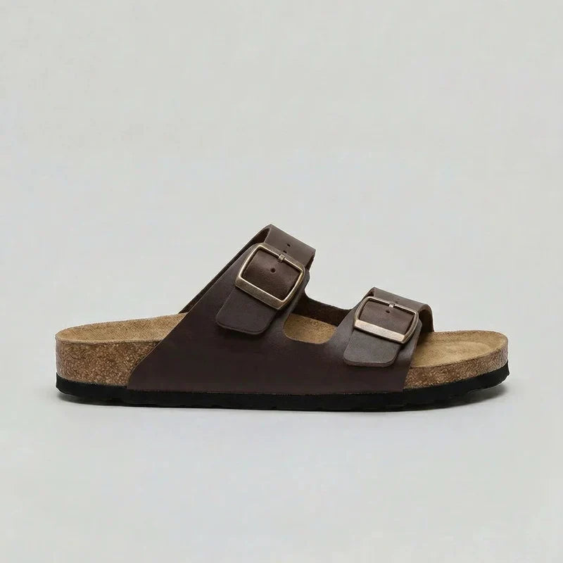 Sandalias Unisex Premium – Doble Hebilla Ajustable y Plantilla Ergonómica