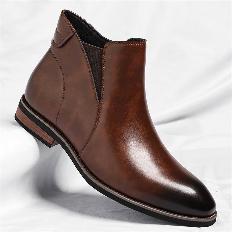 Botines Chelsea de Hombre de Puntera Afilada