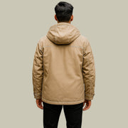 Chaqueta de Invierno Hombre con Capucha Desmontable