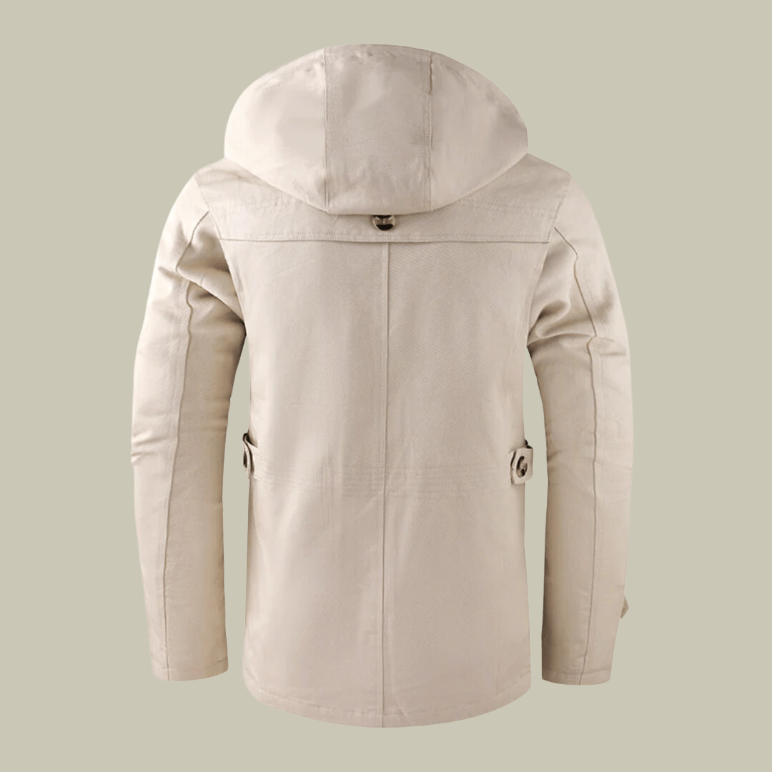 Chaqueta de Invierno Hombre con Capucha Desmontable