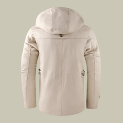 Chaqueta de Invierno Hombre con Capucha Desmontable