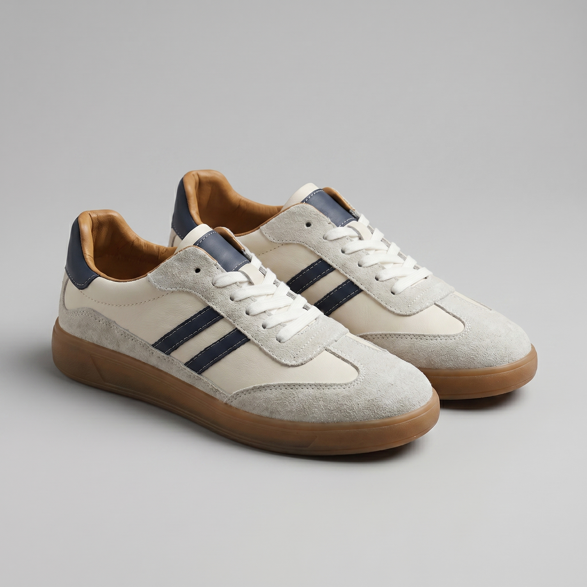 Zapatillas Retro Clásicas Hombre Montarello con Cordones