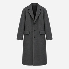 Men's Classic Long Lapel Coat