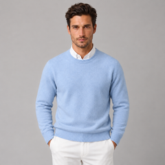 Jersey de Cachemira para Hombre de Corte Clásico