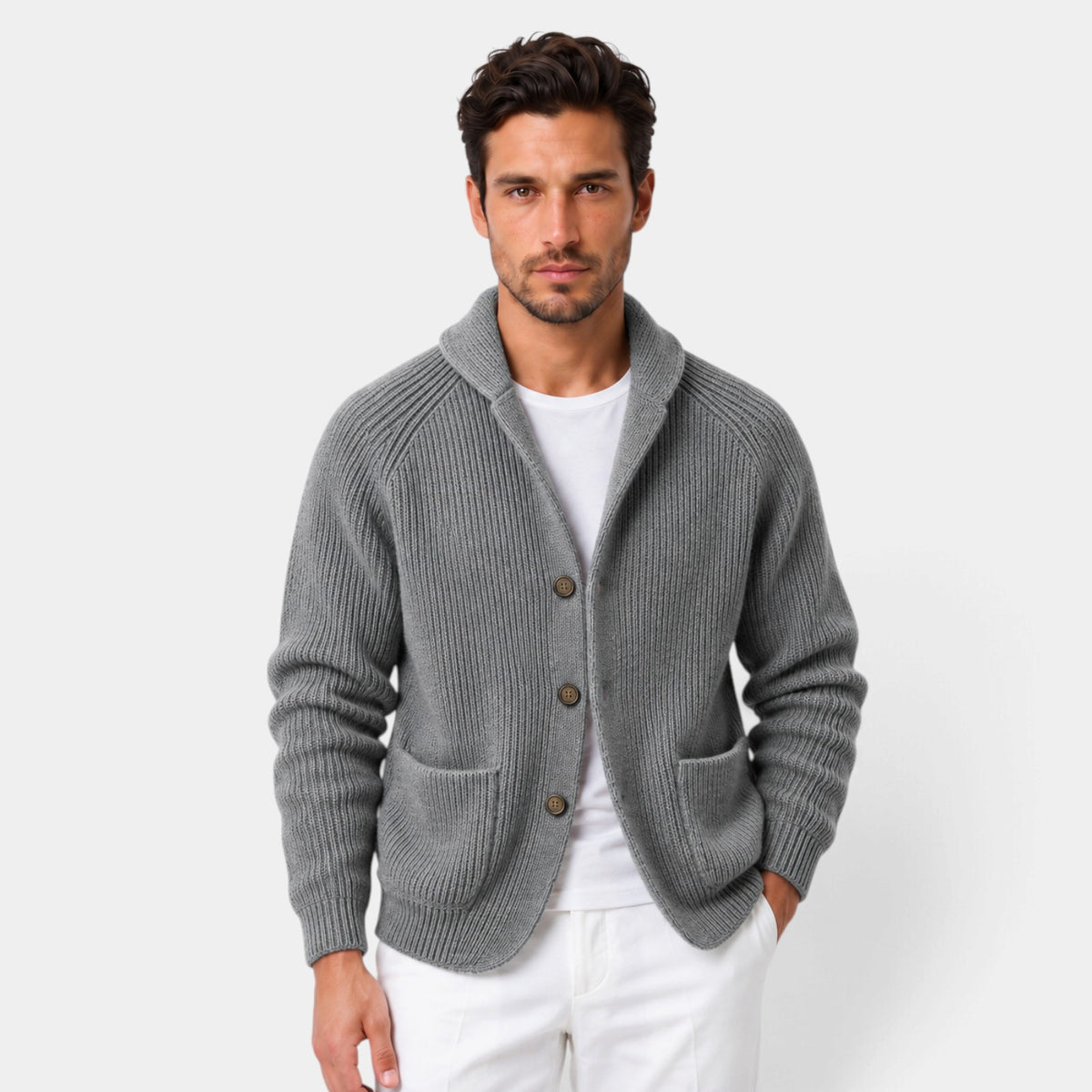 Cárdigan de Lana Canalé para Hombre