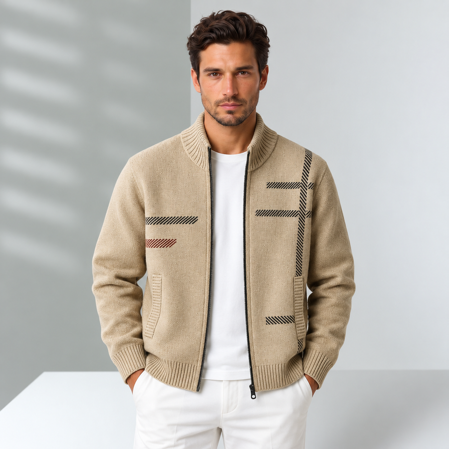 Men's Soft-Touch Casual Blazer Jacket - Business Casual Sport Coat