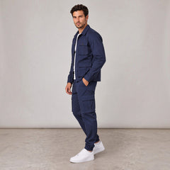 Conjunto Hombre Chaqueta Safari y Pantalón