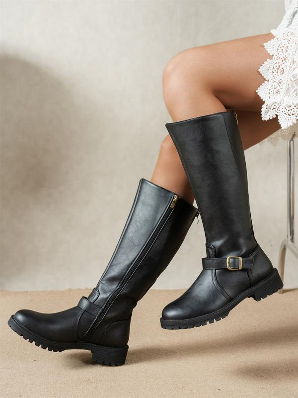 Botas Altas Mujer Punta Ancha – Cómodas y Elegantes