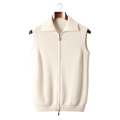 Chaleco de Cashmere Hombre Premium – 100% Cashmere Clásico