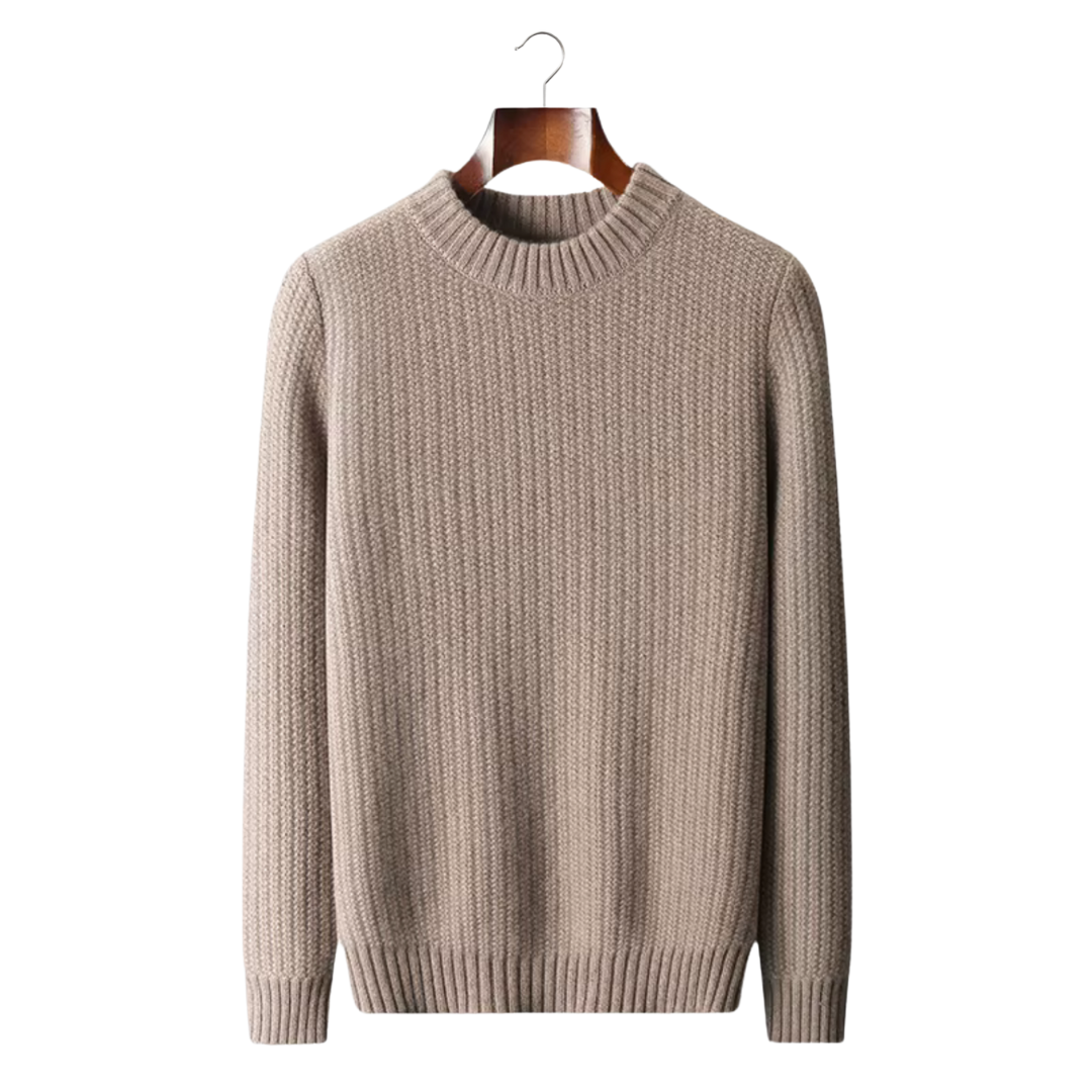 Men's Premium Cashmere Jumper – 100% Cashmere Round Neck